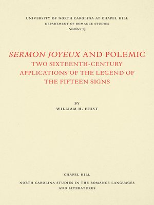 cover image of Sermon Joyeux and Polemic